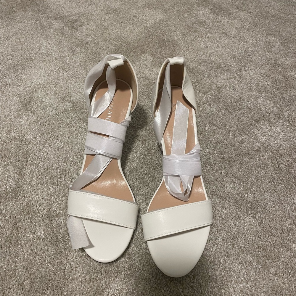 Elegant White Women's Sandals